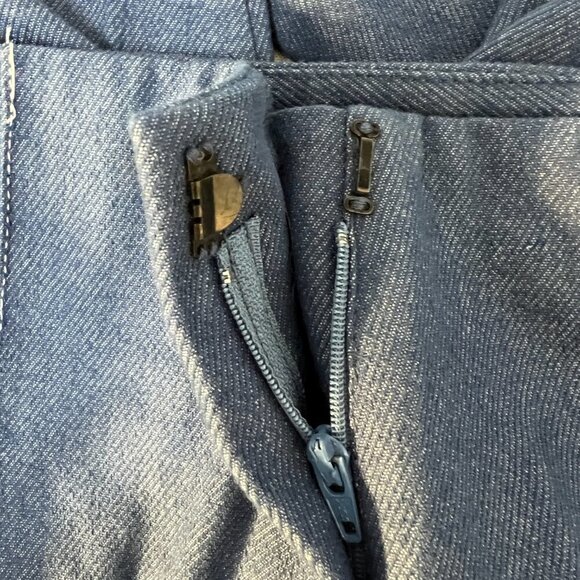 Trina Turk Blue Wide Leg Trousers - Picture 5 of 6